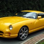 TVR Cerbera jaune