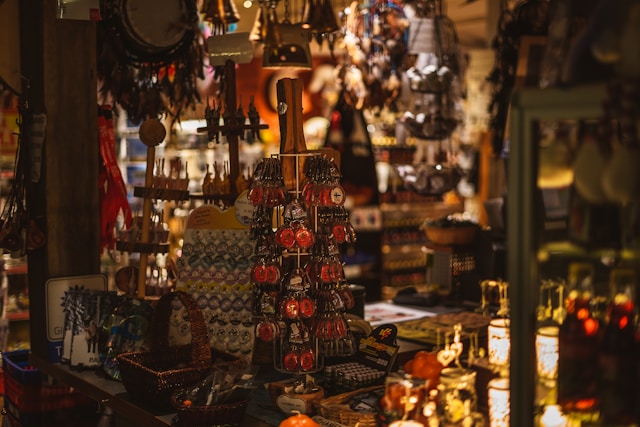 Boutiques de souvenirs en Laponie