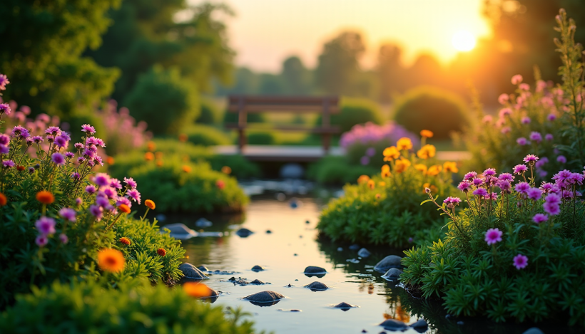 Cultivez un oasis de paix dans votre jardin verdoyant