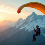 parapente, Mont-Blanc, Chamonix, vol libre