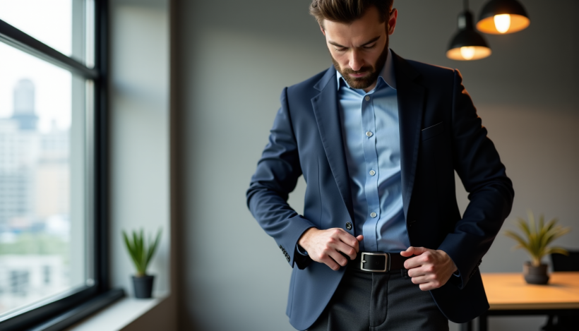 Ceinture automatique homme : l'accessoire confort absolu